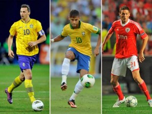 Zlatan, Neymar y Matic son los tres finalistas