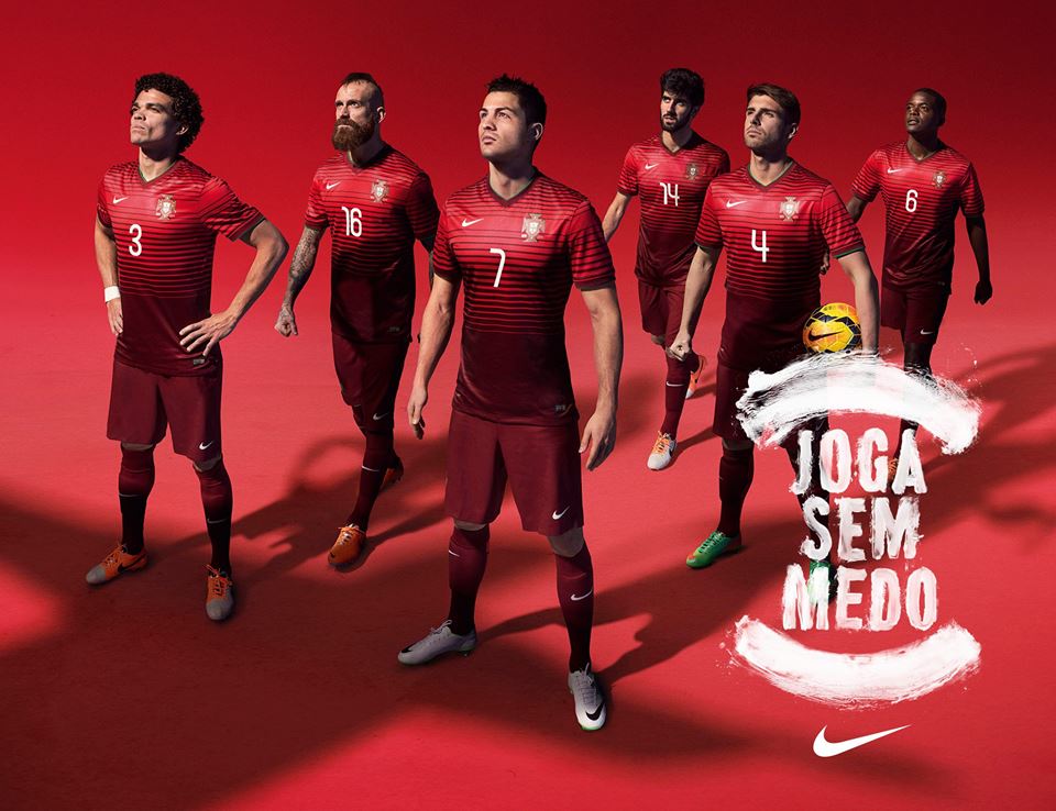 Así será la camiseta de Portugal para el Mundial de Brasil 