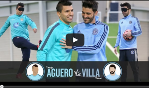 Agüero Vs. Villa, frente a frente a ciegas