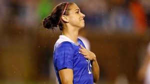 El golazo de 'Pecho' de Alex Morgan