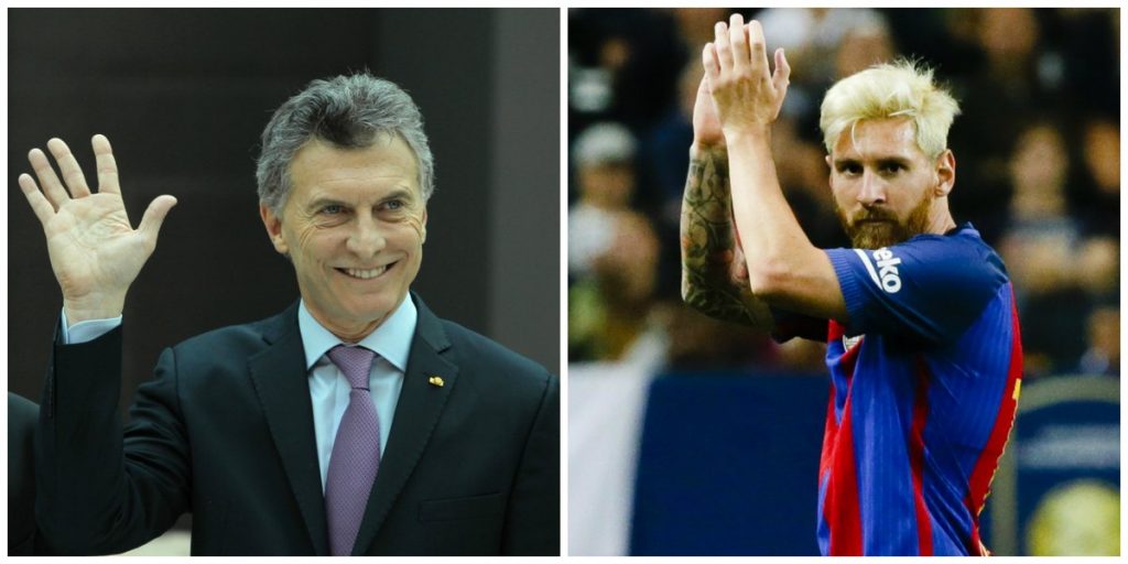 "Messi va a liderar a Argentina en el Mundial de Rusia", Macri