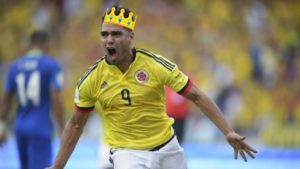 Radamel Falcao con corona