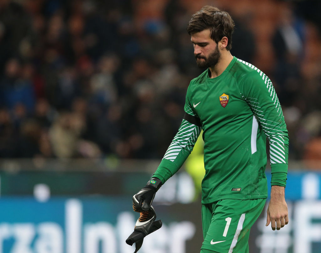 Alisson Becker, el portero pretendido por el Real Madrid