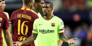 El primer gol de Malcom con el Barça fue a la Roma...Pero cayeron goleados