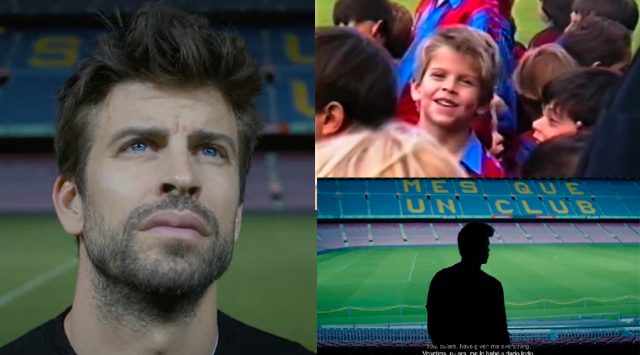 El Emotivo Video Con El Que Gerard Piqué Sorprendió Anunciando Su Retiro Del Fútbol Profesional 8295